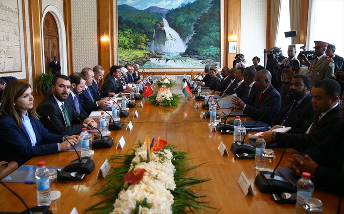 Türkiye ile Madagaskar arasında 4 anlaşma imzalandı