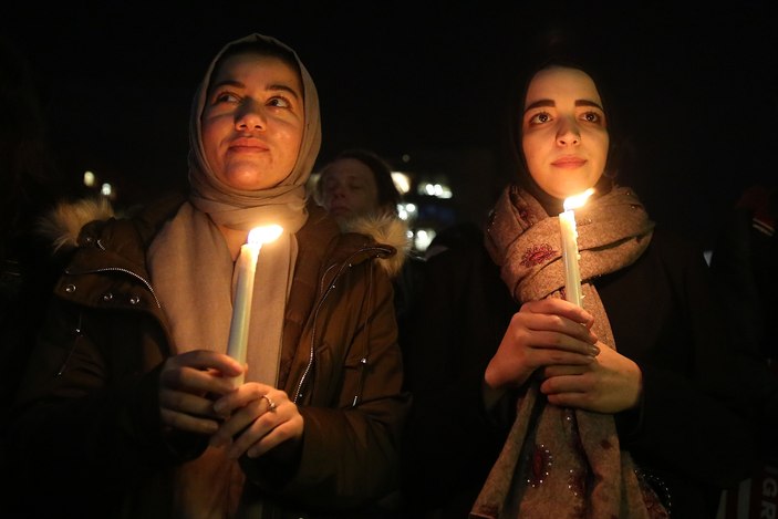 Amerikalılardan 'Hepimiz Müslümanız' sloganları