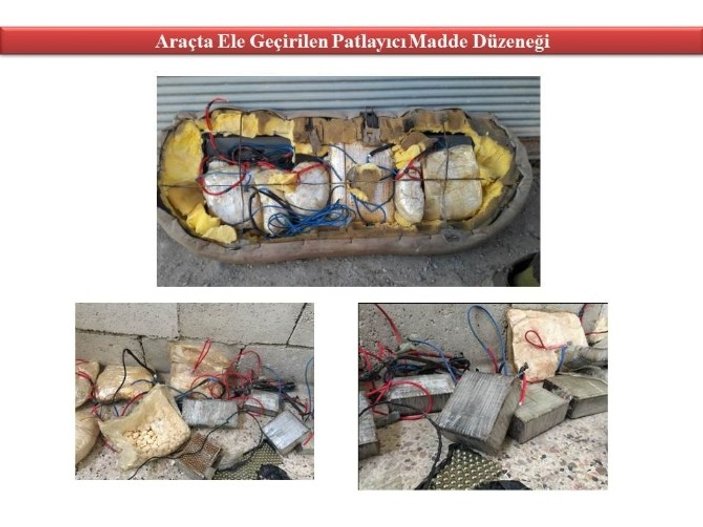 Cerablus’ta 2 terörist bomba yüklü araçla yakalandı