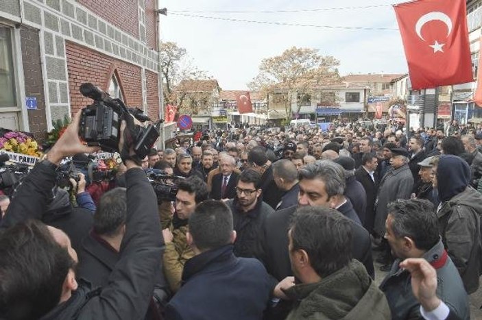 Ankara'da Kemal Kılıçdaroğlu'na tepki