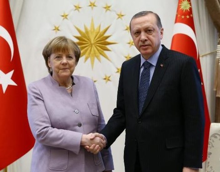 Erdoğan ve Merkel'in ortak basın açıklaması