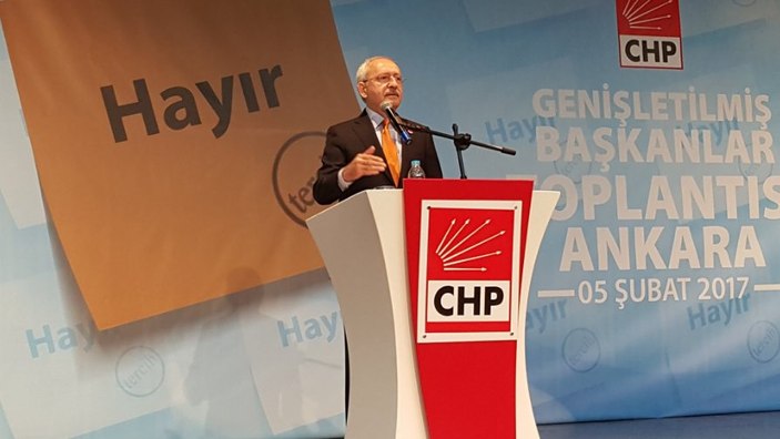 Kılıçdaroğlu'ndan parti örgütlerine 'hayır' talimatları