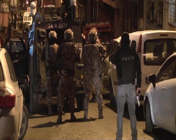 İstanbul polisinden terör operasyonu