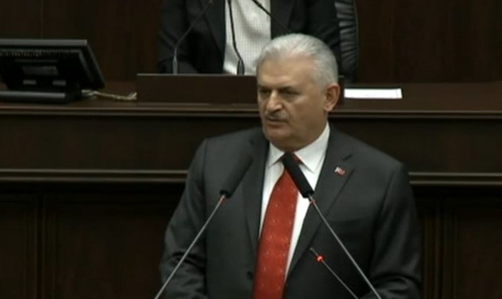 Binali Yıldırım grup toplantısında konuştu