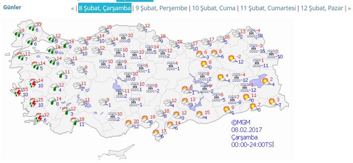 Meteoroloji İstanbul'da kar için gün verdi