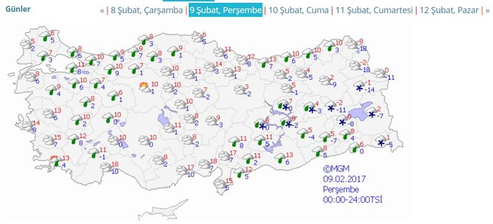 Meteoroloji İstanbul'da kar için gün verdi