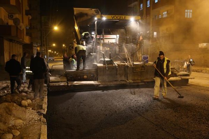 Şırnak'ta tahrip olan yollar yenileniyor