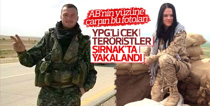 YPG'li Çek teröristlere 15 yıl hapis istemi