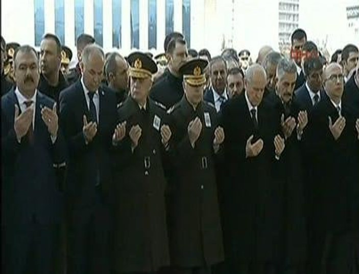 Liderler El Bab şehidinin cenazesine katıldı