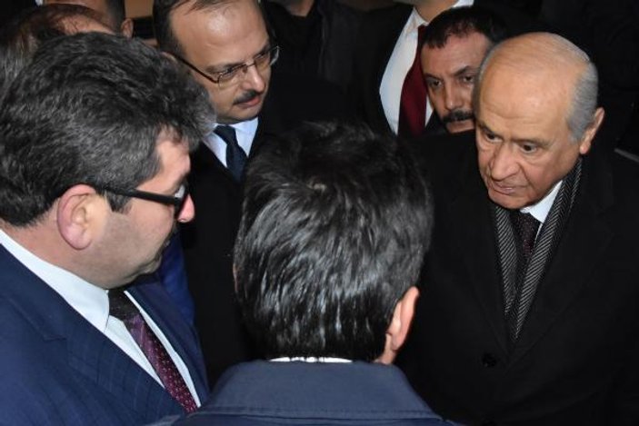 MHP lideri Devlet Bahçeli Konya'da