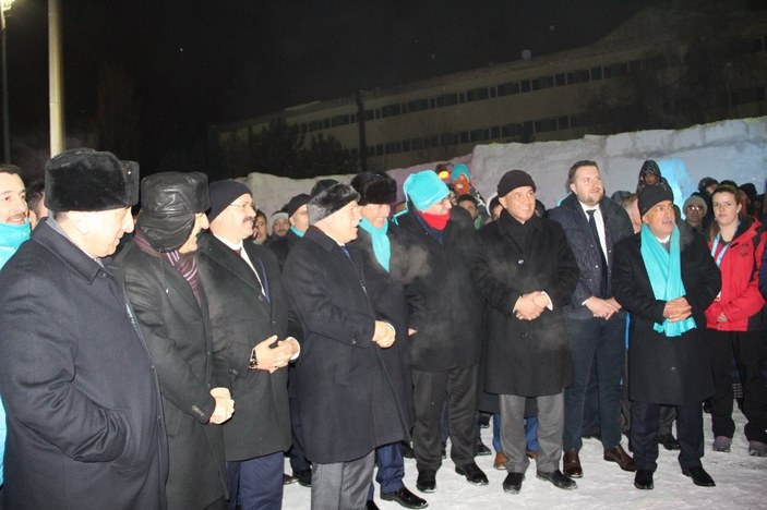 Erzurum'da Kardan Sokak açıldı