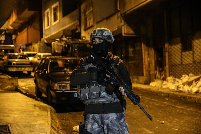 İstanbul'da PKK'lı teröristlere eş zamanlı operasyon