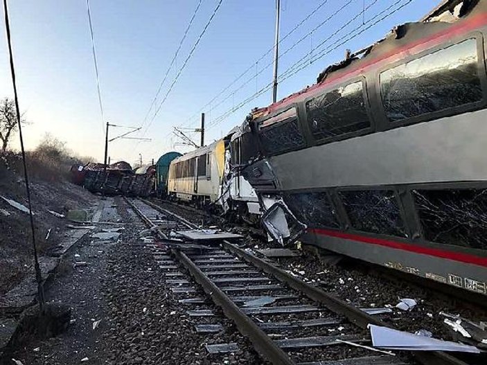 Lüksemburg’da tren kazası