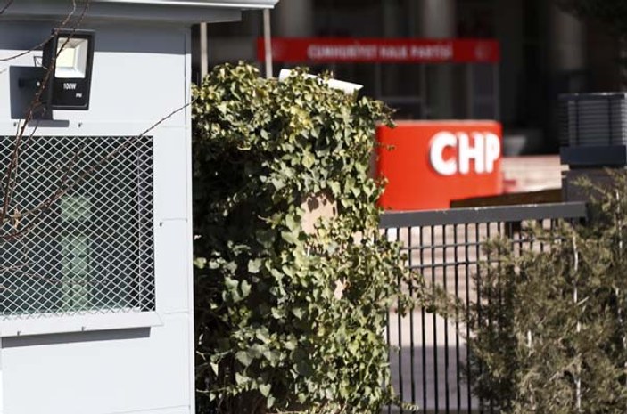 CHP genel merkezine zırhlı güvenlik