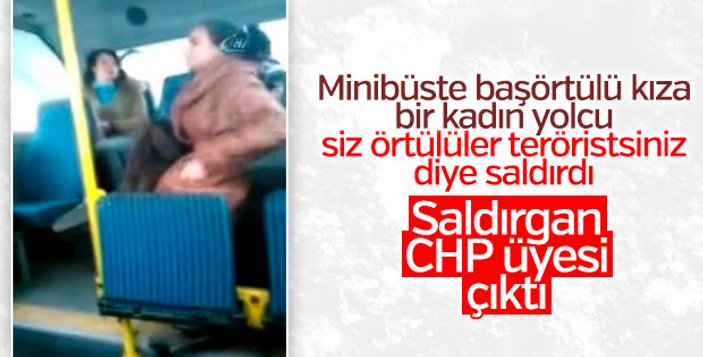 Başörtülü kıza saldıran CHP'li mahkemede kıvırdı
