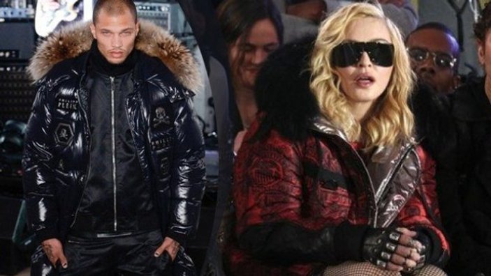 Jeremy Meeks'i gören Madonna'nın ağzı açık kaldı