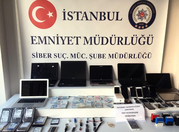 İstanbul'da siber dolandırıcılık operasyonu