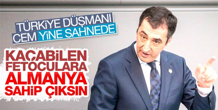 Almanya'daki referandum mitingine Cem Özdemir tepkili