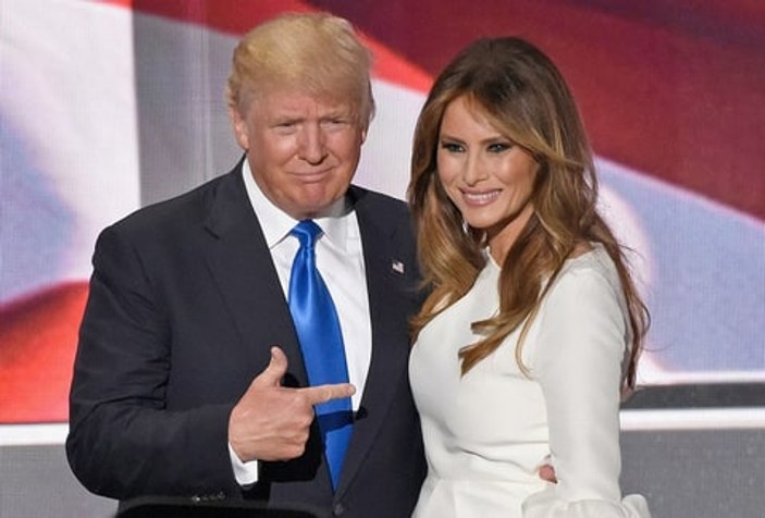 Trump, eşi Melania Trump hakkındaki iddialara yanıt verdi