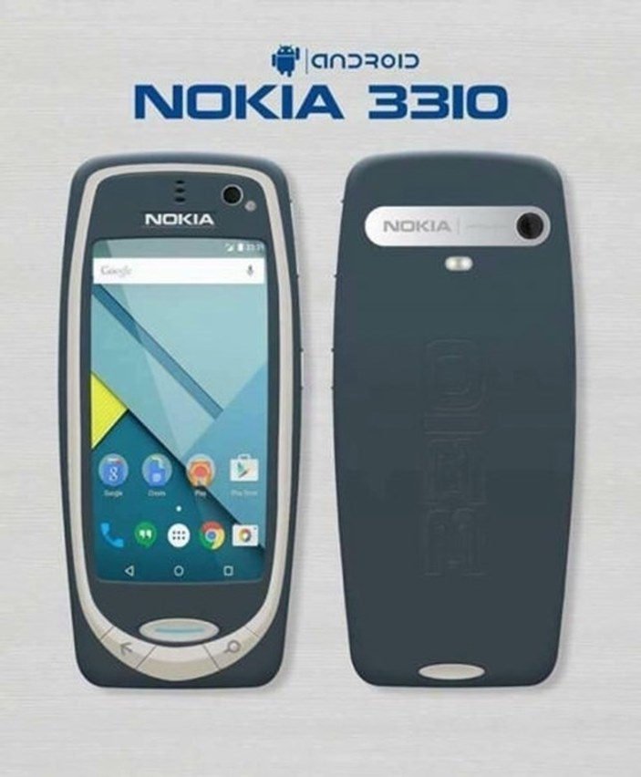 Nokia 3310'nun ilk fotoğrafı sızdı