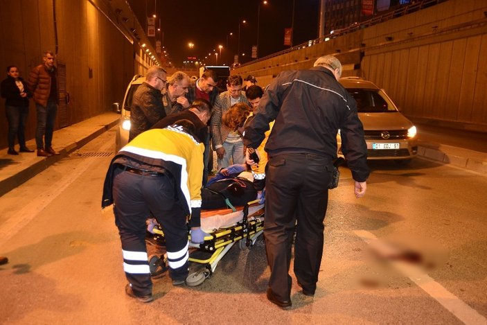 Adana'da intihar gişirimi: Kendini alt geçide attı