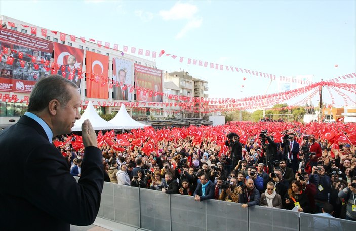 Cumhurbaşkanı Erdoğan Manisa'da