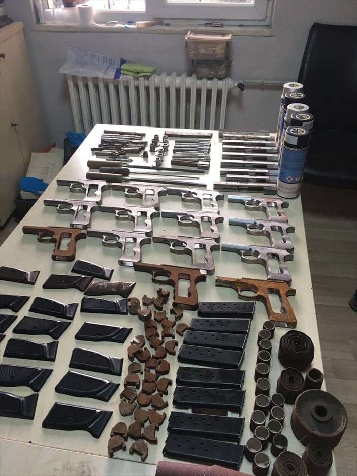 Rize'de kaçak silah üreticilerine baskın: 2 gözaltı