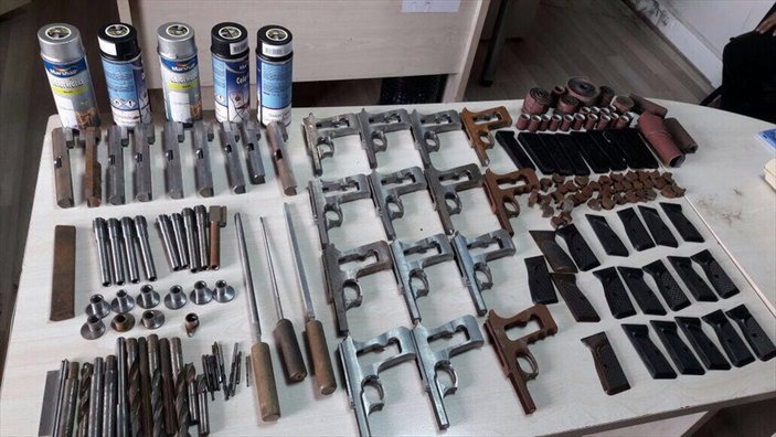 Rize'de kaçak silah üreticilerine baskın: 2 gözaltı