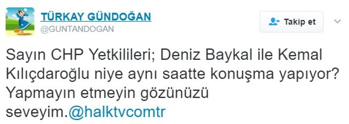 Halk TV Kılıçdaroğlu ile Baykal arasında kaldı