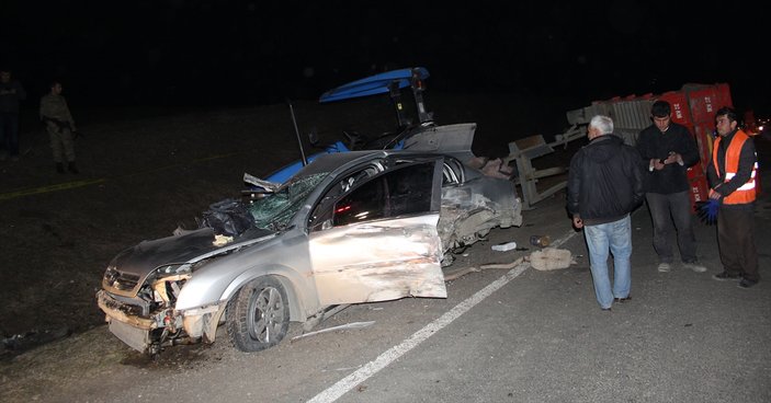 Samsun'da zincirleme kaza: 2 ölü, 7 yaralı