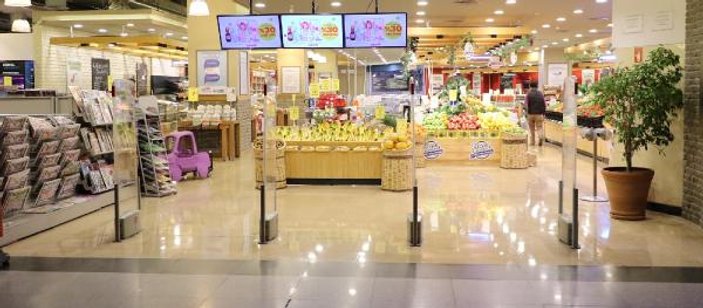 Süpermarkette 13 bin lira düşüren müşteriyi polis buldu