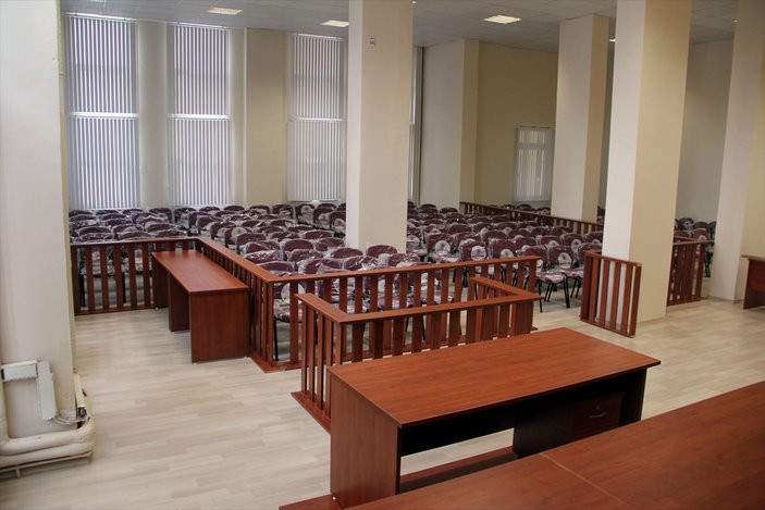 Manisa'da FETÖ davaları için 200 kişilik özel salon
