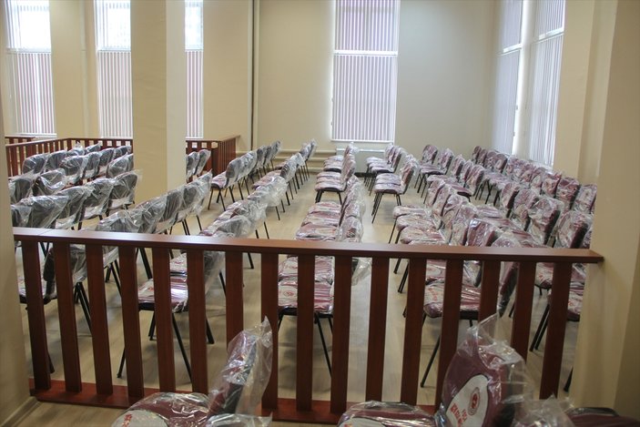 Manisa'da FETÖ davaları için 200 kişilik özel salon