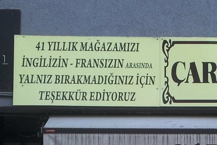 Yabancı isimli Türk markalarına esnaftan tepki
