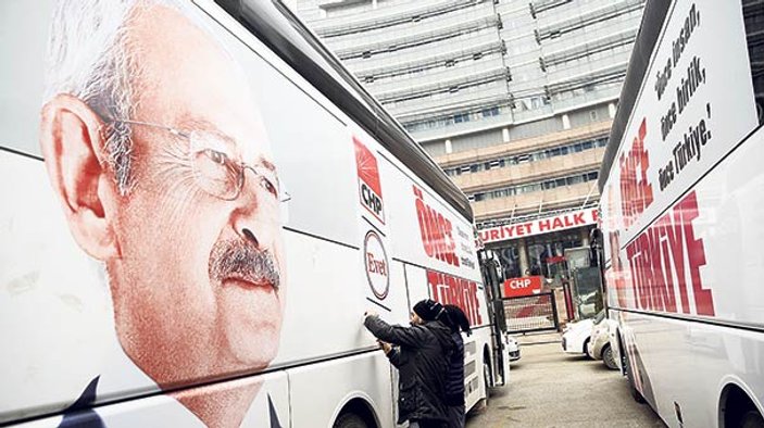 CHP yeni otobüslerini tanıttı