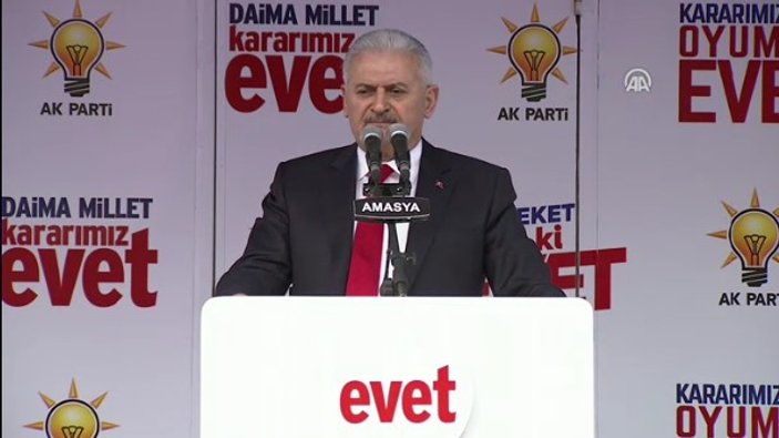 Başbakan Amasya'da