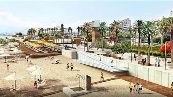 Konyaaltı sahilini Antalya Büyükşehir Belediyesi yapacak
