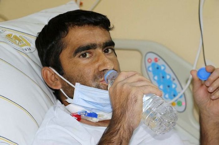 Diyarbakırlı genç 13 yıl sonra ilk kez su içti