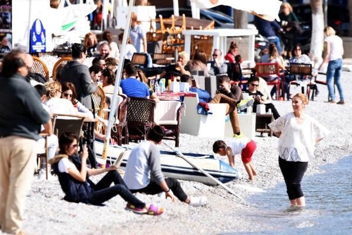 Bodrum'da deniz sefası