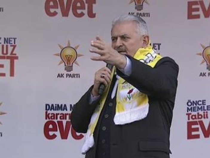 Başbakan Yıldırım'dan MHP ile ortak miting açıklaması