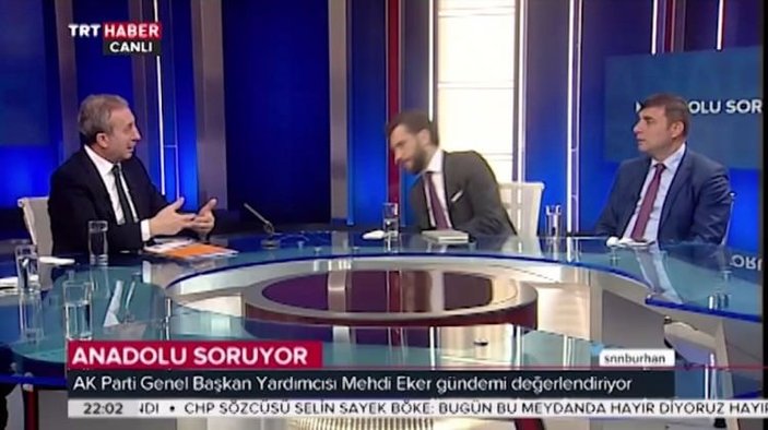 Gazeteci TRT canlı yayınında bayıldı