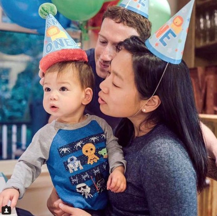 Facebook'un patronu Zuckerberg ikinci kez baba oluyor