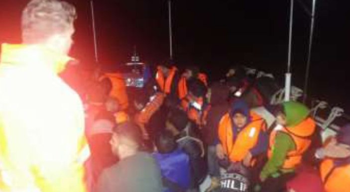 Kuşadası ve Didim’de 51 kaçak göçmen yakalandı