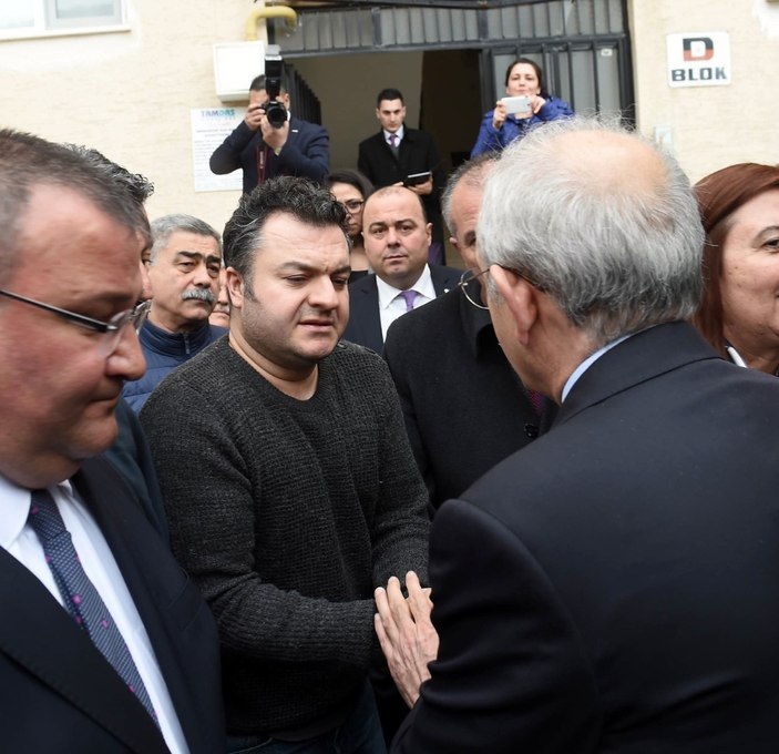 Kılıçdaroğlu'ndan Çağlar Çorumlu'ya taziye ziyareti