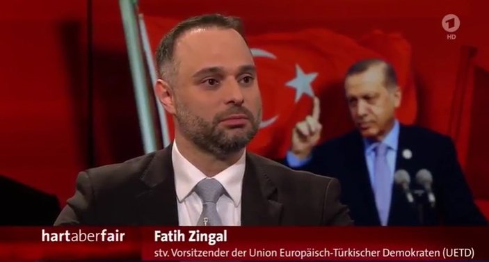 Alman programında konu sadece Cumhurbaşkanı Erdoğan