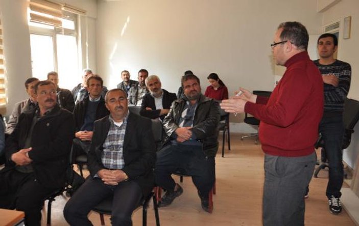 Gaziantep'te çobanlara eğitim veriliyor