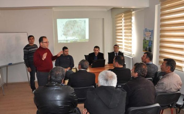Gaziantep'te çobanlara eğitim veriliyor