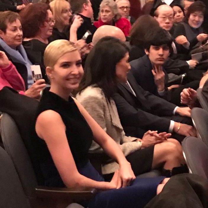 Ivanka Trump Trudeau ile buluştu