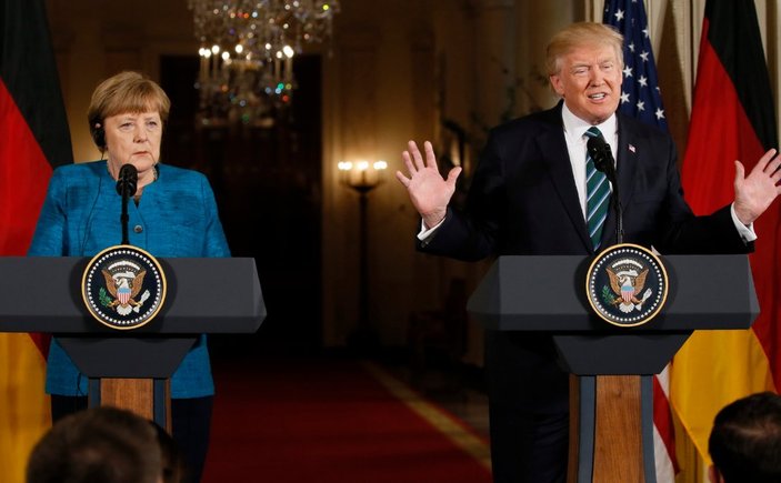 Merkel Trump görüşmesine 'Playboy' dergisiyle hazırlandı