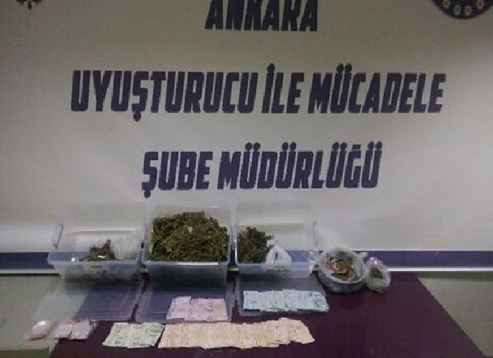 Ankara'da uyuşturucu operasyonları
